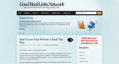 Desktop Screenshot of goodbacklinks.net